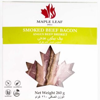 Smoked Beef Bacon 260g Packets